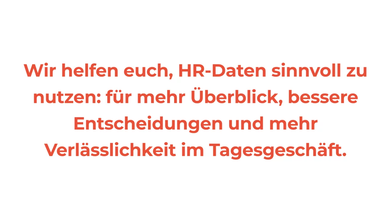 People Analytics Beschreibung